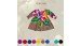 Special Offer Rayon Hand Painted Kids Dress